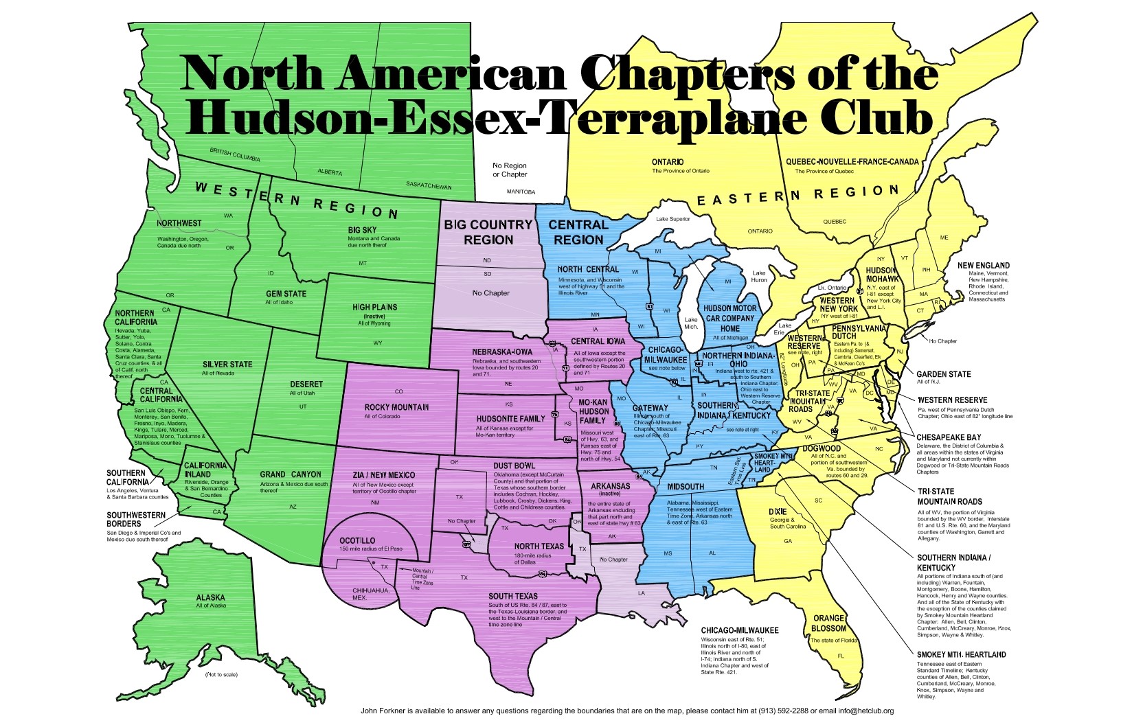 Chapter Contacts Hudson Essex Terraplane Club